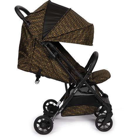 Fendi stroller ff logo